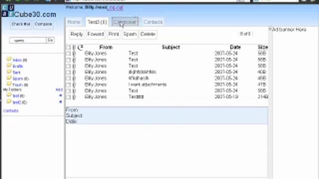Ajax Email Client смотреть онлайн