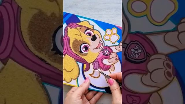 Весёлое рисование песком/Скай/Paw Patrol/game_baby #babyclub #pawpatrol #game_baby #песок #игрыдом смотреть онлайн