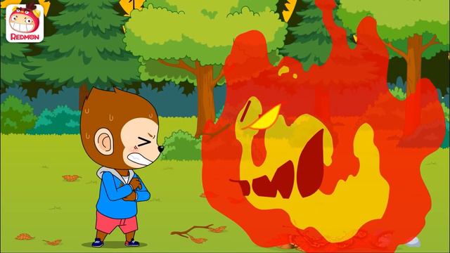 Don't Play with Fire! | Daily life safety | Safety information for camping | No Fire | REDMON смотреть онлайн