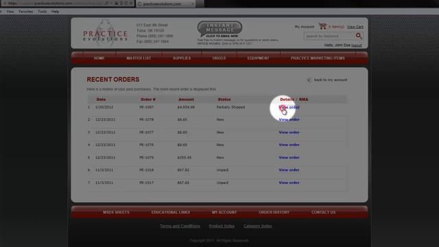 View My Order History смотреть онлайн