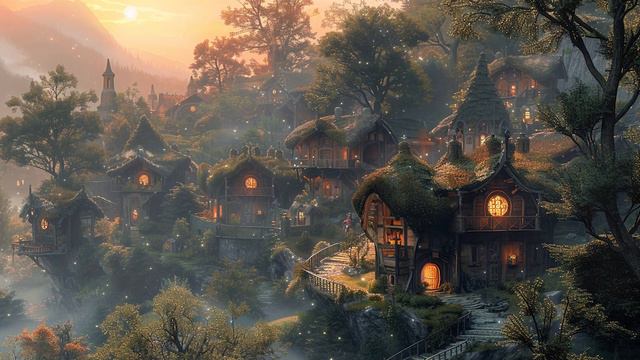 Medieval Beautiful Music - Fantasy Village - Celtic Music And Ambience - Relax | Fantasy, Celtic