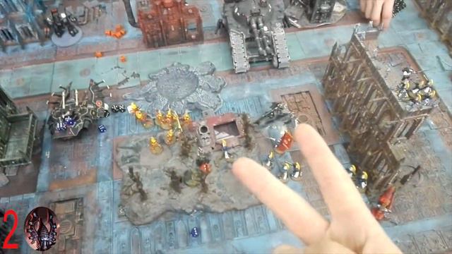 TРЕШPLAY #4 Eldar Craftworlds + Dark Eldar Vs Black Templars. 3000 Pts!!!