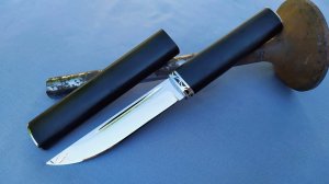 Превращение клапана в отличный нож ручной работы