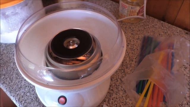 Сладкая вата дома.