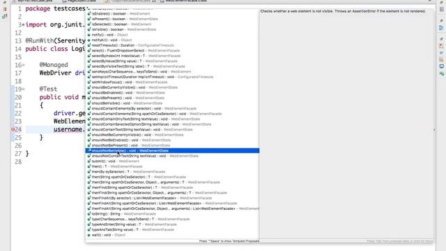 5 -WebelementFacade Interface in Serenity Framework смотреть онлайн