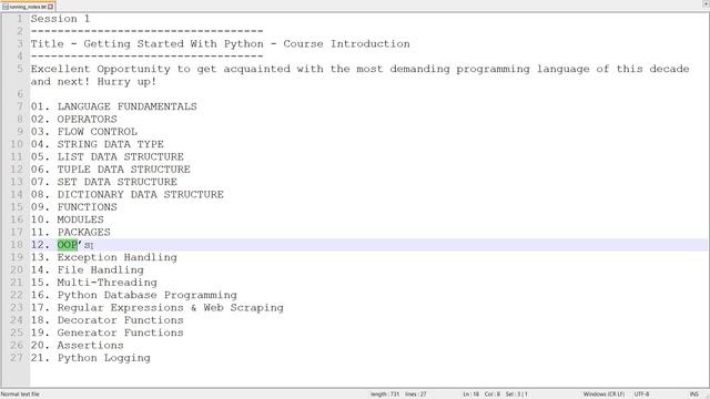 Getting Started With Python - Course Introduction | Session 1 | Institutery смотреть онлайн