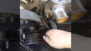 выставляем метки ремня грм марк 2 двигатель 1gfe beams