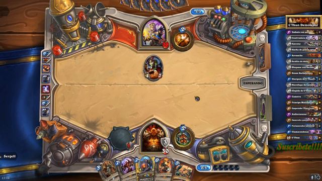 Hearthstone | C´thun y Malchezar super amigos XD | Baraja control Guerrero смотреть онлайн