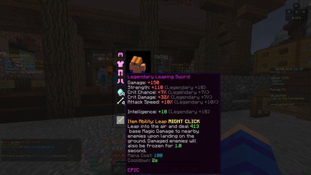 How to get the LEAPING SWORD on a BUDGET! | Minecraft HYPIXEL SKYBLOCK #6 смотреть онлайн
