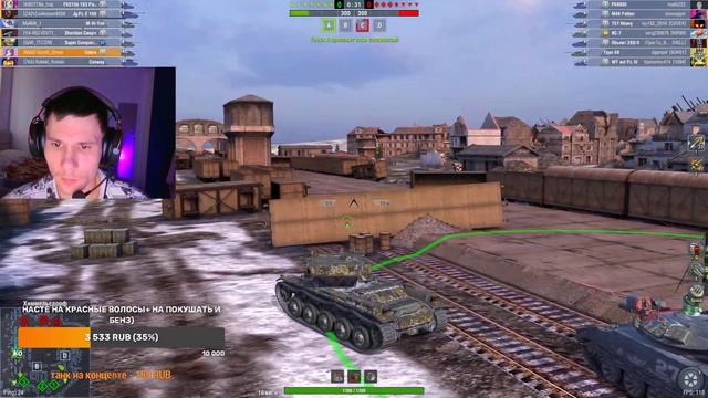 Tanks Blitz 10.4, Обкатываем Cobra, заказ музыки))) смотреть онлайн