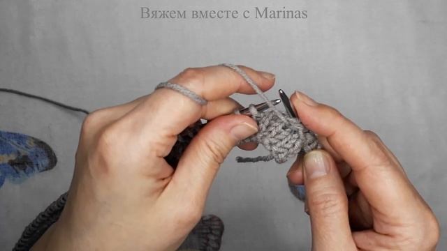 Край лицевой глади без скручивания. Один из вариантов смотреть онлайн