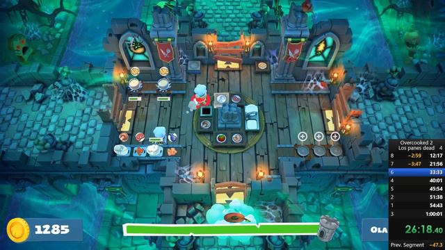 Overcooked 2 Night Of The Hangry Horde 2 Players Hordes WR (13/04/2023)