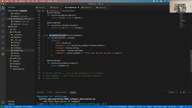 W10D3: Django as an API -- Serializers (2 of 4) смотреть онлайн