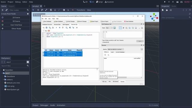 Advanced Godot | Setting Up SQLite with Godot 3.2 смотреть онлайн