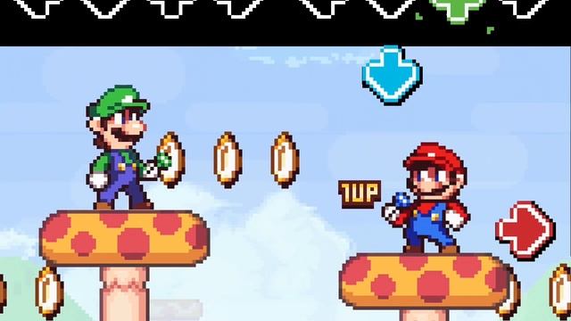2 Player Game in Super Mario Flashback style смотреть онлайн