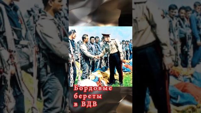 Бордовые береты в ВДВ #историяберетаВДВ #десантура #usva #shorts смотреть онлайн