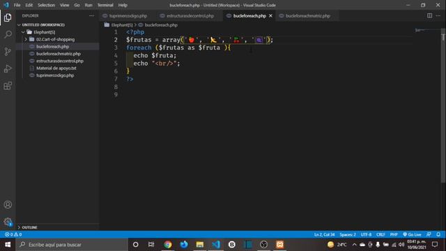 Uso de For Each en nuestro proyecto. смотреть онлайн