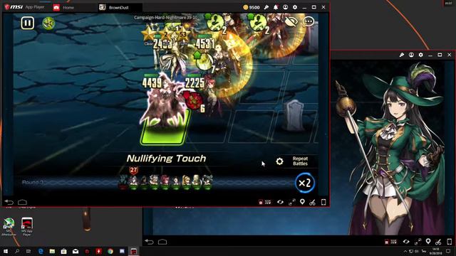 Brown Dust : Campaign 39-10 Hard Perfect Win смотреть онлайн