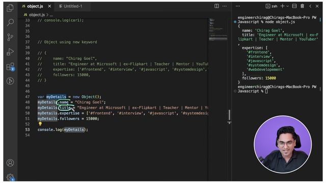 Understanding JavaScript Objects | Lecture 07 смотреть онлайн