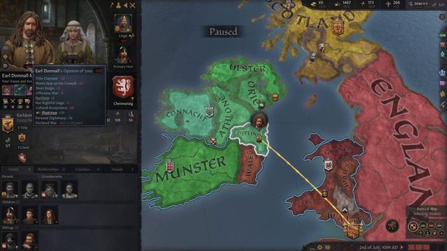 Invasion Of Ireland | Crusader Kings 3 Conquering Britannia смотреть онлайн