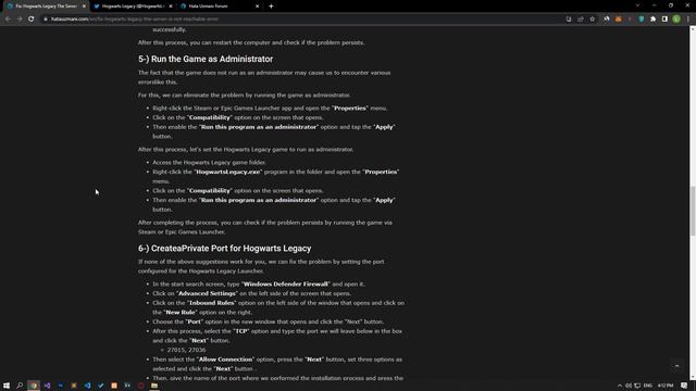 Fix: Hogwarts Legacy The Server Is Not Reachable Error смотреть онлайн
