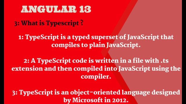 Angular interview questions and Answers #What is Angular? #what is TypeScript? #Angular 13 смотреть онлайн