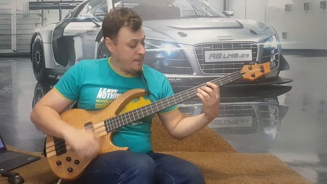 Вид Слэповой техники Ап-Даун (Up Down) на Бас гитаре смотреть онлайн