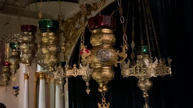 Всенощное бдение накануне памяти прп. Евтропии Херсонской в Свято-Духовском соборе Херсона (2020) смотреть онлайн