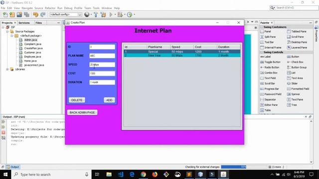 ISP Management System In Java | Source Code & Projects смотреть онлайн