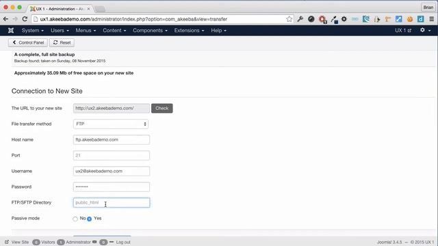 ABTC05 Site Transfer Wizard смотреть онлайн