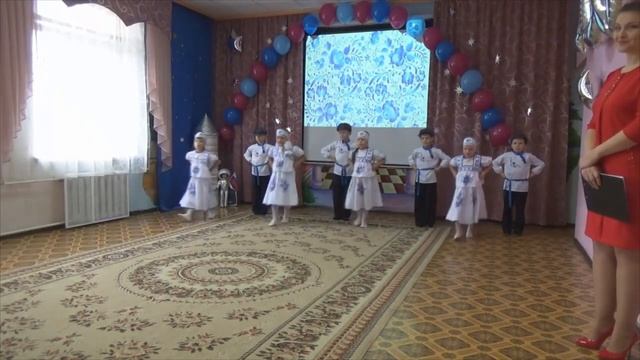 628 Танцевальный коллектив «Каблучок» г Серпухов Народный танец Гжель смотреть онлайн