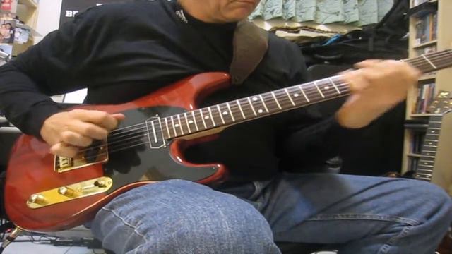Lollar Charlie Christian and Special T Pickups on Poynter SemiHollow Custom Guitar Part III смотреть онлайн
