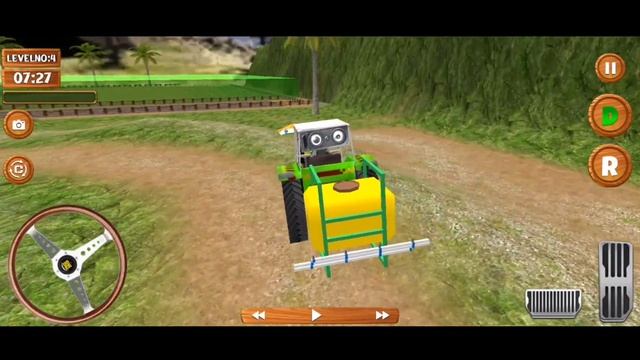 || Tractor Game Real Farming Simulator || Tractor High Graphics Game Android Gameplay смотреть онлайн