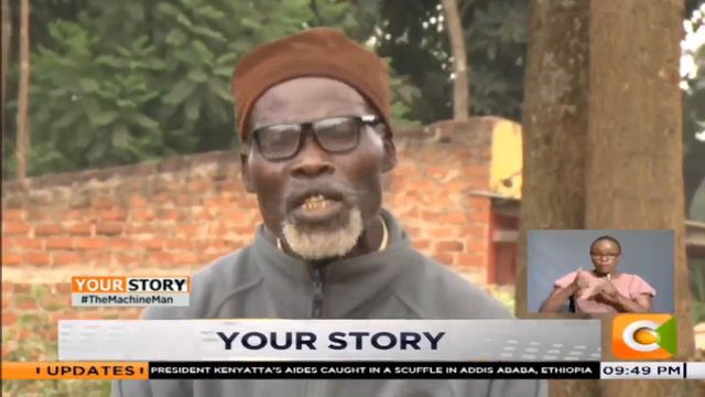 YOUR STORY | William Oliech developed machine for amputees смотреть онлайн