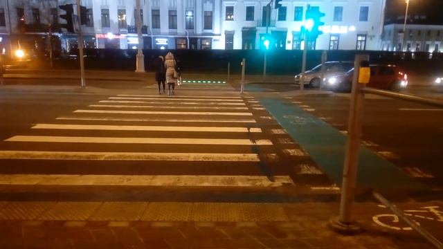 Пешеходный переход, Немига, Минск смотреть онлайн