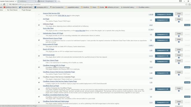 Configuration of Plugins on Cloudbees Jenkins Enterprise Server смотреть онлайн