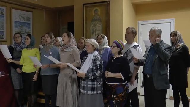 Хор ОПВ СПб Не унывай, душе моя смотреть онлайн