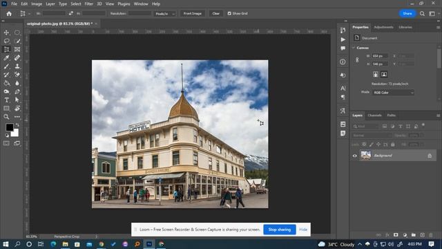 Adobe Photoshop | Perspective Crop, Slice Tools | [ Part:18 ] смотреть онлайн