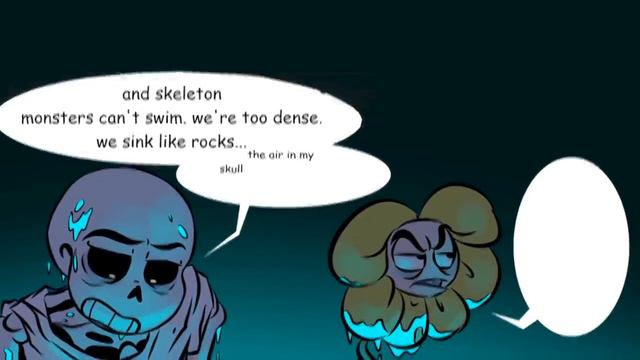 Deeper Down Part 18【 Undertale Comic Dub 】 смотреть онлайн