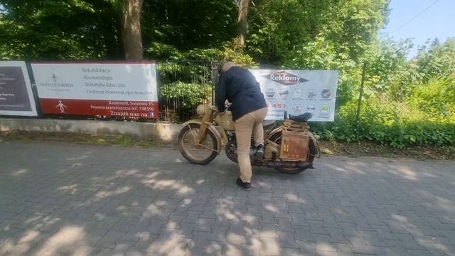 DKW NZ 350 Wehrmacht. смотреть онлайн