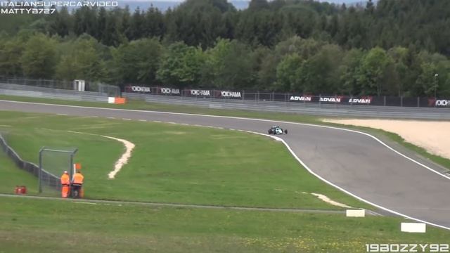 Tyrrell 012 F1 Car in action: Cosworth DFY V8 Engine Sound! смотреть онлайн