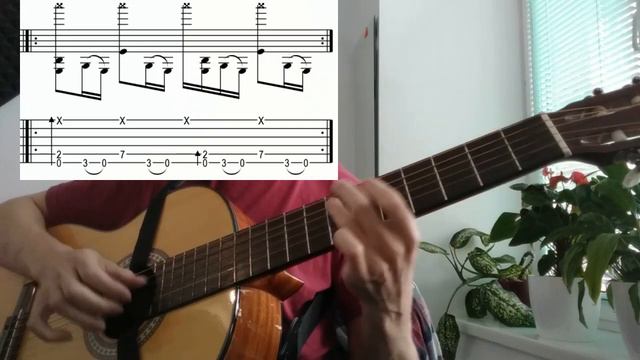 Depeche Mode - Personal Jesus (percussive fingerstyle + TAB) [#25] смотреть онлайн
