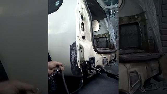 Споттер из двух трансформаторов от микроволновки. смотреть онлайн