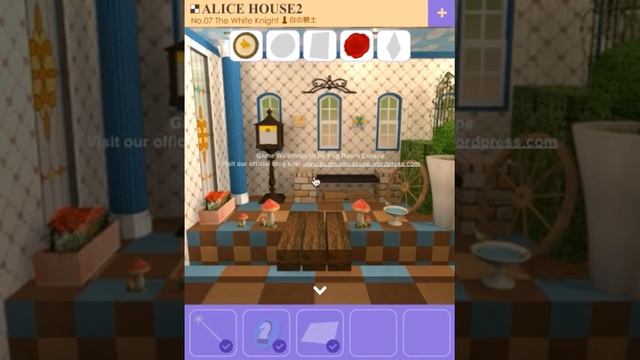 Room Escape Game Walkthrough 脱出ゲーム攻略: Alice House2 No.7 White Knight by FunkyLand смотреть онлайн