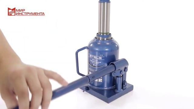 Бутылочный телескопический домкрат арт 51118 STELS смотреть онлайн