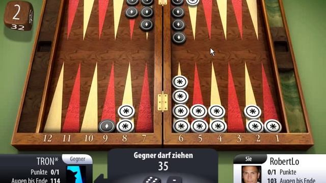 Backgammon online spielen - m2p-Games смотреть онлайн