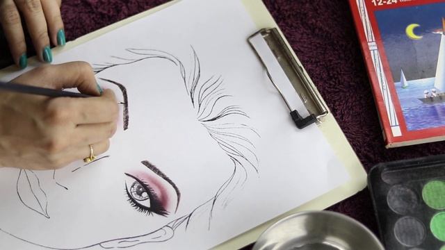 Makeup - Face chart using inexpensive products | MUA Mamta смотреть онлайн