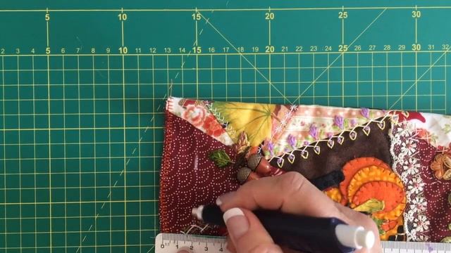 Шьем сумочку-мешочек в стиле крейзи (часть 1) смотреть онлайн