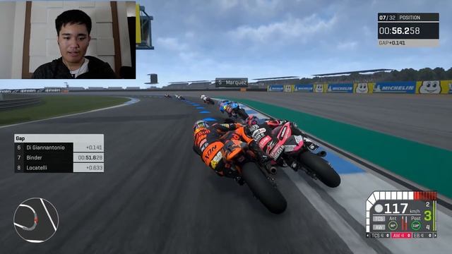 I Played MotoGP19 with a Keyboard смотреть онлайн