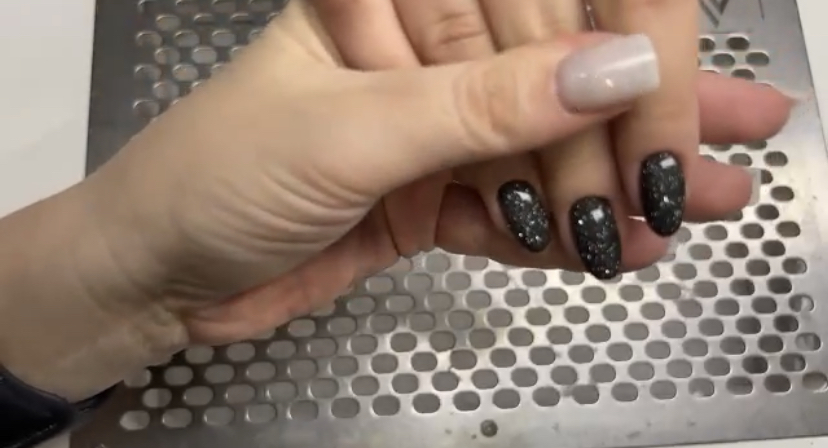 Гель лак IMEN 123 + светоотражающий топ IMEN